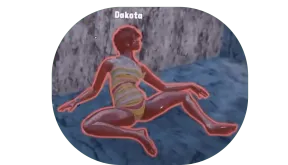 A memorial photo for Dakota, the first victim of Goob Lagoon.